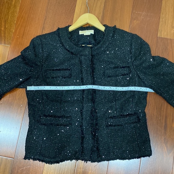 MICHAEL KORRS WOMENS BLACK JACKET & SKIRT SUIT - Picture 4 of 12